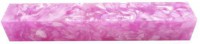 Charnwood Crush Acrylic Pen Blank AB08 - 20mm x 20mm x 130mm Pearl Pink