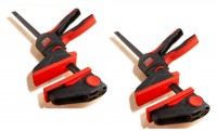 Bessey EZ360-SET 2 x One-Handed Clamp with Rotating Handle EZ360 300/80
