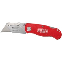 Bessey DBKAH-EU Folding Utility Knife with Aluminium Handle