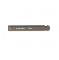 BONDHUS 3mm ProHold Ball End InHex - L2\" Socket Bit, 31456