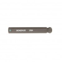 BONDHUS 7mm ProHold Ball End InHex - L2\" Socket Bit, 31470