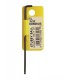BONDHUS SBL3/32 Stubby Ball End Hex Allen Key 3/32" - L3.4", 16505