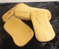 Rustic Wooden Bread Board - Chopping Board - Trivet