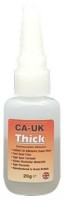 CA021 - CA-UK Thick Cyanoacrylate Superglue, High Viscosity, 20g