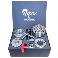 Charnwood V3RSET Viper3 Lathe Chuck - 3 Sets Of Jaws, Faceplate and Wood Screw