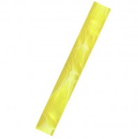 Charnwood Acrylic Pen Blank AR06 - 19mm Dia x 130mm Yellow with White Swirl