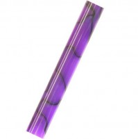 Charnwood Acrylic Pen Blank AR09 - 19mm Dia x 130mm LIght Purple with Black Swirl