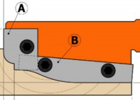 CMT Spindle Moulder Cutter Block Knives and Tips