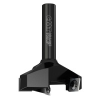 CMT Spoilboard Surfacing Router Cutter with Insert Knives 60 dia x 12 cut x 1/2 shank