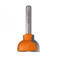 CMT Ovolo sash router bit - 25 dia x 19mm cut x 1/4 shank, profile A