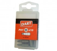 DART PH1 Driver Bit - Pack 10  - DDBPH1-10 
