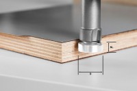 Festool 490085 Edge Trimming Cutter - 8mm Cut x 22mm Dia HW OFK 500