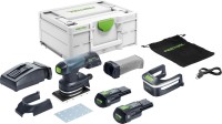 Festool 578932 Cordless Orbital Sander RTSC 400 3,0 I-Plus with Light Module