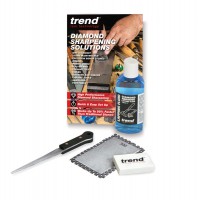 Trend DWS/KIT/C Diamond Credit Card Stone Double Sided Complete Kit - Fine / Coarse