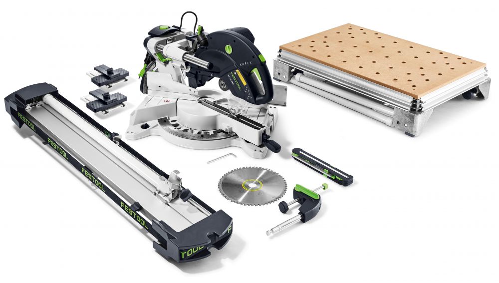 Festool 576665 Festool Mitre Saw Ks 120 Reb Setmft Gb 240v from