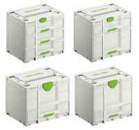 NEW Festool Systainer 3 Combi and Sortainer