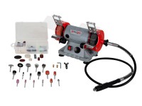 Holzmann DSM75SET Multi App Double End Grinder with Flexi Drive and Accessory Package 230v