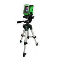 Imex L2G Mini Green Beam Cross Line Laser Kit with Tripod