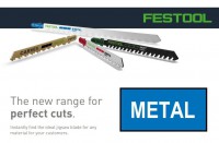 Festool Jigsaw Blades for Cutting Metals