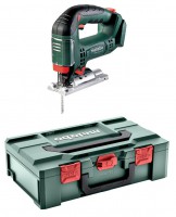 Metabo Cordless Bow Handle Jigsaw STAB 18 LTX 100 Body Only in MetaBOX