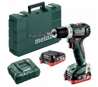 Metabo PowerMaxx BS 12 BL Brushless Drill/Driver, 2 x 12V LiHD 4.0Ah, ASC 55 Charger, Carry case