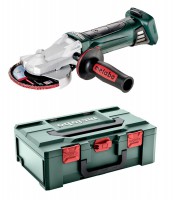 Metabo Cordless Flat Head Angle Grinder WF 18 LTX 125 5\", Body Only in MetaBOX