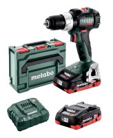 Metabo Cordless Combi Hammer Drill SB 18 LT BL 2x18V 4Ah Batteries + Charger in MetaBox