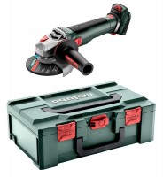 Metabo Cordless Angle Grinder WVB 18 LT BL 11-125 Quick 5\" Body Only in metaBOX