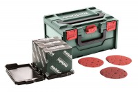 Metabo 150pk Mixed Grit 150mm Sanding Discs in MetaBOX - 626756000
