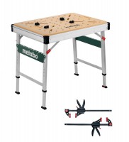 Metabo MWB 100 Multifunctional Workshop Table with Pair Clamps