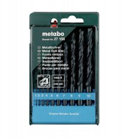 Metabo 10pk Twist Drill Bit Set HSS-R