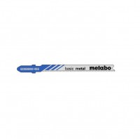 Metabo 5pk Jigsaw Blades Basic Metal 66mm T218A