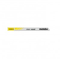 Metabo 5pk Jigsaw Blades Clean Wood 82mm U101B