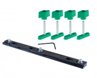 Microjig ZEROPLAY 360 Sled Kit - Miter Bar with MATCHFIT Dovetail Hardware
