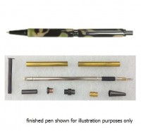 Charnwood 7mm Slimline Pencil Kit (Gun Metal)