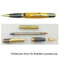 Charnwood Sierra Pencil Kit (Gold & Gun Metal)