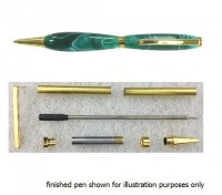 Charnwood 7mm Slimline Pen Kit (Gold) - PEN7GO