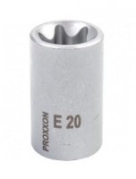Proxxon External Torx Socket 1/2\" Drive - E20 - 23390