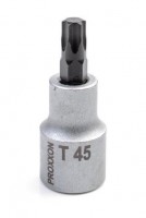 Proxxon 1/2\" Drive Socket with Torx Bit - T45 x 55mm - 23493