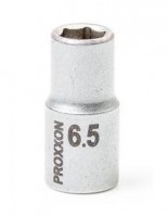Proxxon 1/4\" Drive Socket - 6.5mm - 23715
