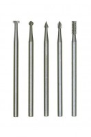Proxxon Wolfram Vanadium Steel Mixed Milling Bits 5pc - 28710