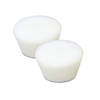 Proxxon Professional Polishing Sponges 50mm 2pc White (Hard) - 29096