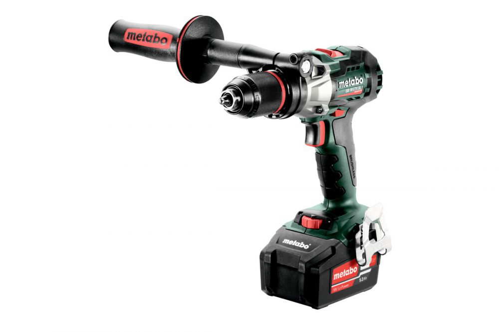 Metabo Sb 18 Ltx Bl I Brushless Combi/drill, 2 X 18v 5.2ah Li-ion, Asc ...