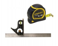 STANLEY Measuring Set - Tape Measure and Combination Square