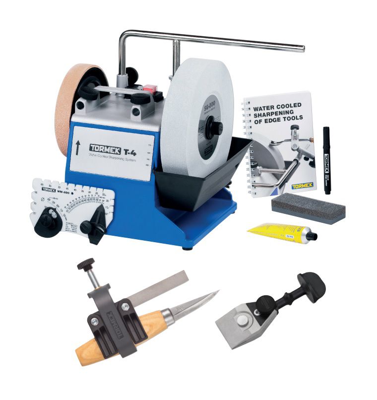 Tormek T4 Wetstone Grinder System Free Kj45 Knife Jig And Svm00