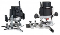 Trend Router Twin Pack - T10EK 1/2\" and T5EB 1/4\" Variable Speed Plunge Routers 240v
