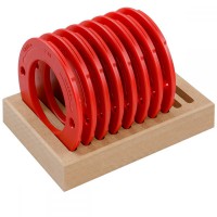 Woodpeckers 8 Pc Twist Lock Molded Ring Set - TLRSET-ML