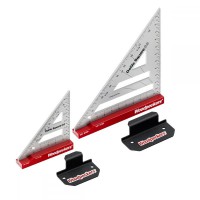 Woodpeckers DelVe Square 6\" and 3.5\" Stainless Steel with Rack-Its - DELVSSSET-20