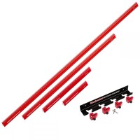 Woodpeckers Woodworkers Edge Rule Set with Stops and Rack-It - ERULE-M-KIT