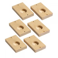 Woodpeckers 3 Pairs Zero Clearance Blocks for Exact Width Dado Jig - EWDJ-ZCB-20